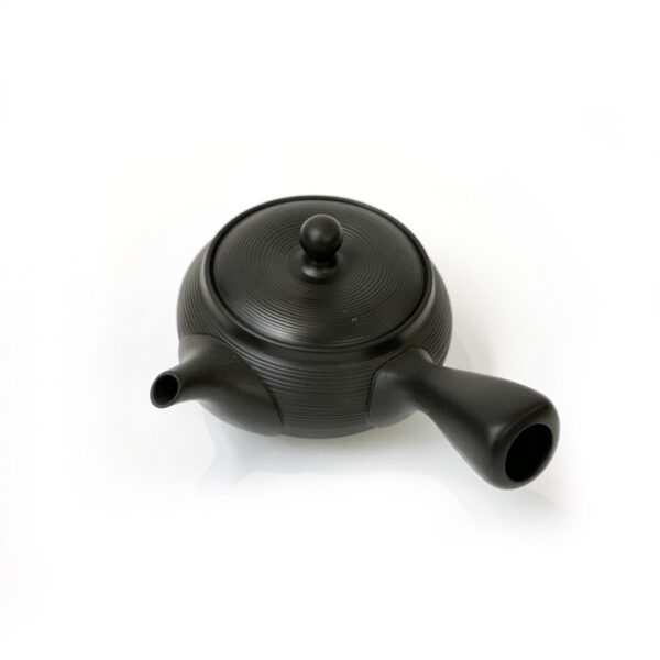 Teiera giapponese yokode kyusu colore nero