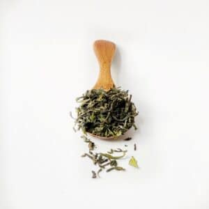 foglie di tè nero indiano