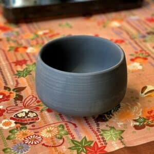 chawan nera opaca