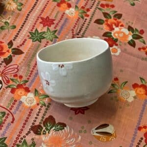 chawan plum flowers