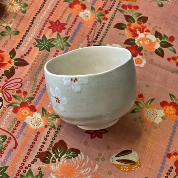 chawan plum flowers